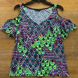 COLD SHOULDER BLOUSE